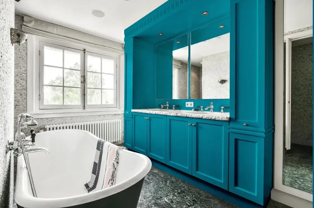 NCS S 2555-B20G victorian bathroom paint