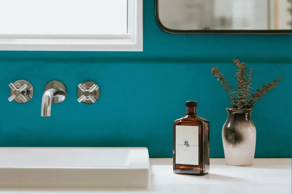 NCS S 2555-B30G bathroom wall paint