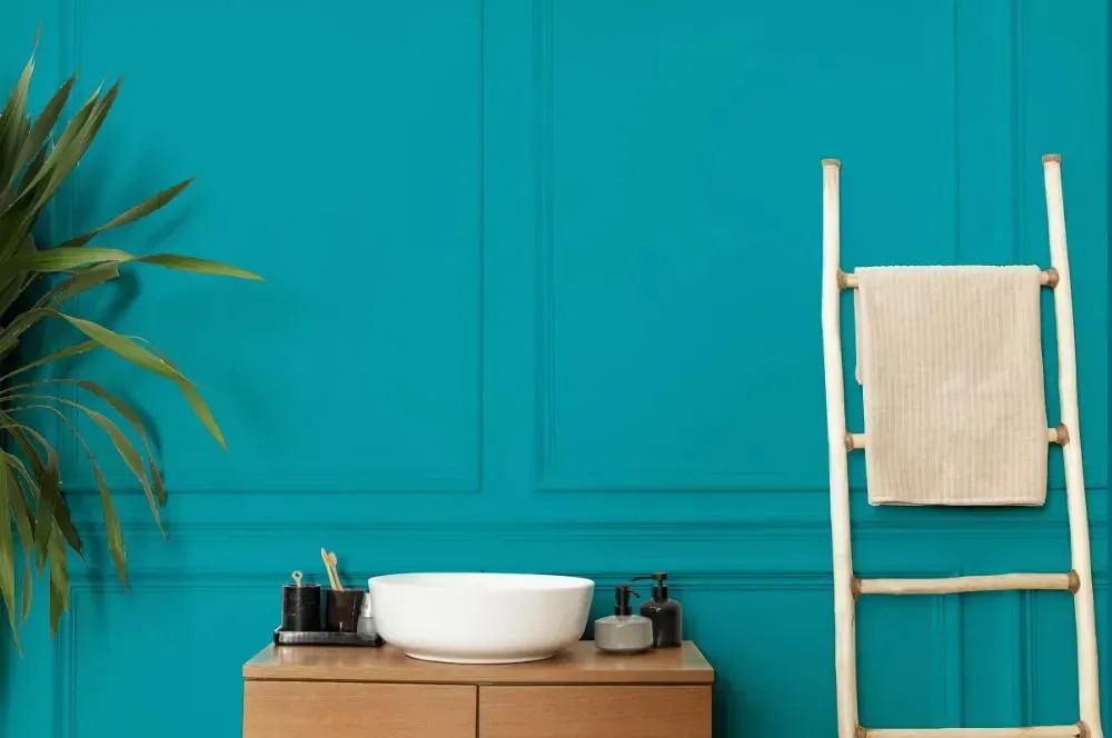 NCS S 2555-B30G bathroom interior