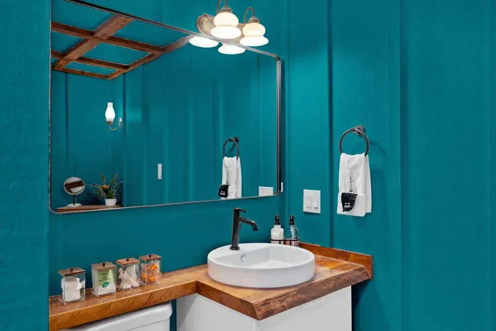 NCS S 2555-B30G small bathroom