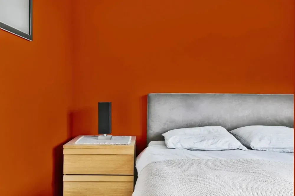 NCS S 2570-Y60R minimalist bedroom