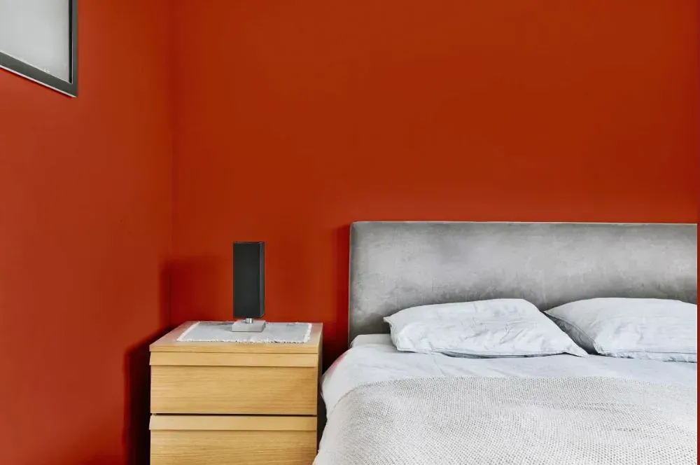 NCS S 2570-Y70R minimalist bedroom