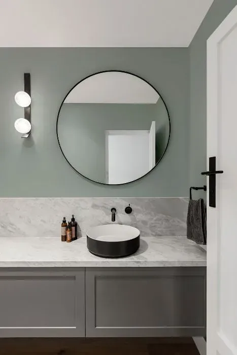 NCS S 3005-G minimalist bathroom