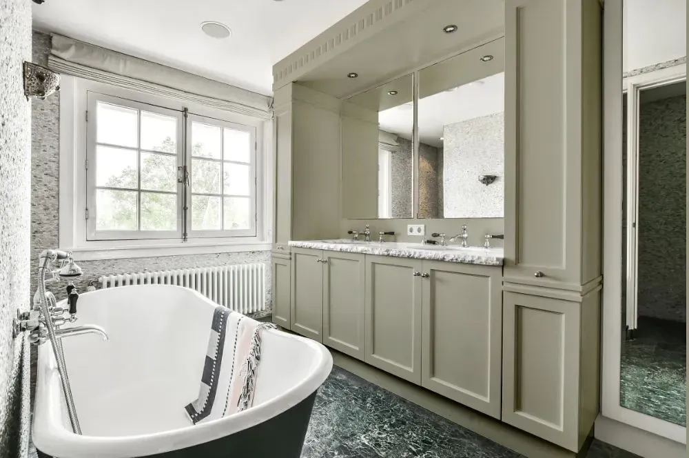 NCS S 3005-G80Y victorian bathroom paint