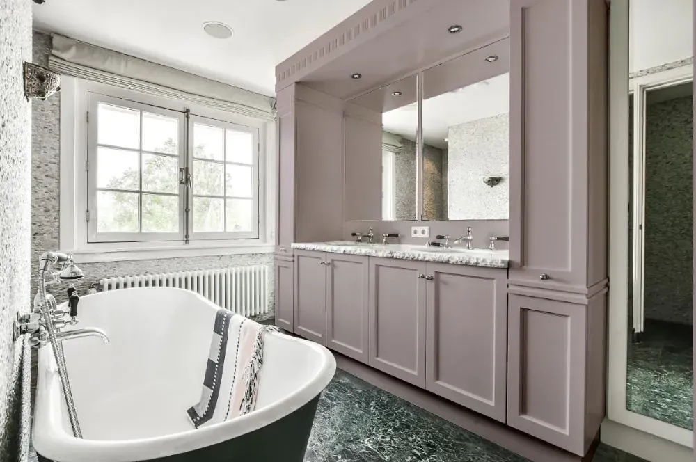 NCS S 3005-R20B victorian bathroom paint