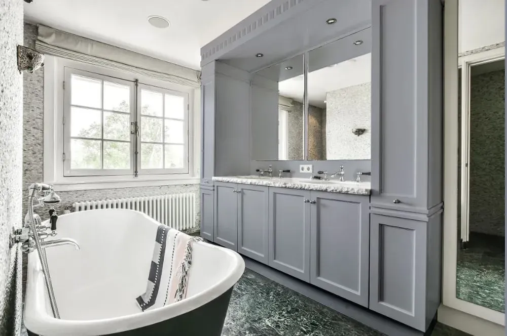 NCS S 3005-R80B victorian bathroom paint