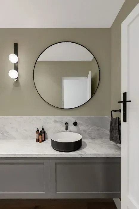 NCS S 3005-Y minimalist bathroom