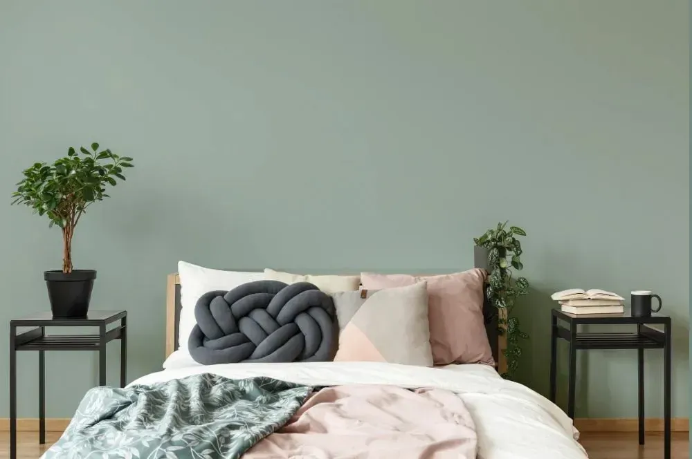 NCS S 3010-B90G scandinavian bedroom