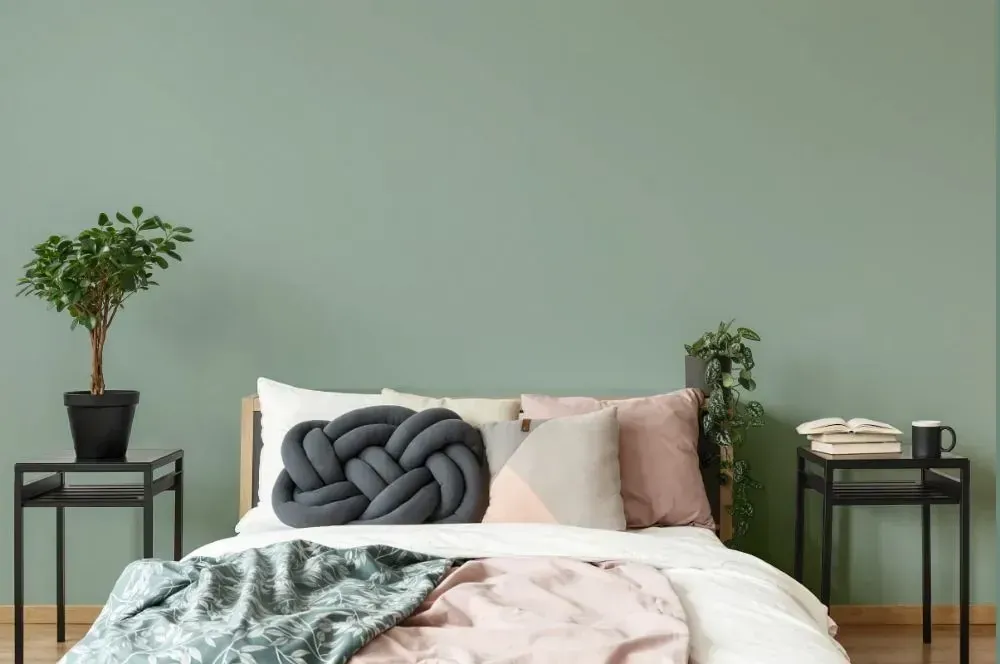 NCS S 3010-G scandinavian bedroom