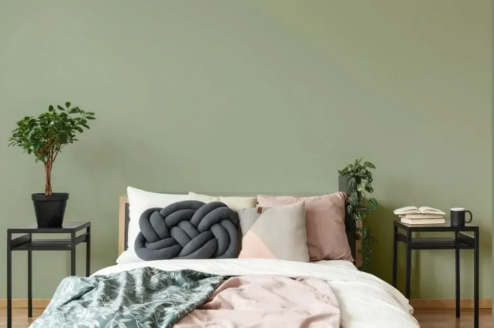 NCS S 3010-G40Y scandinavian bedroom