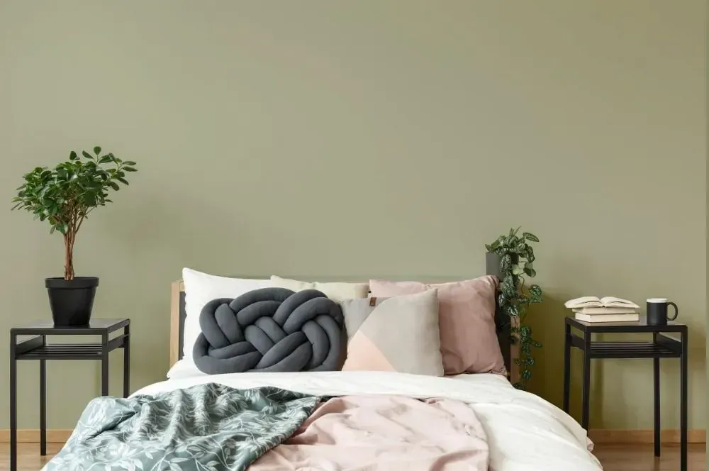 NCS S 3010-G70Y scandinavian bedroom