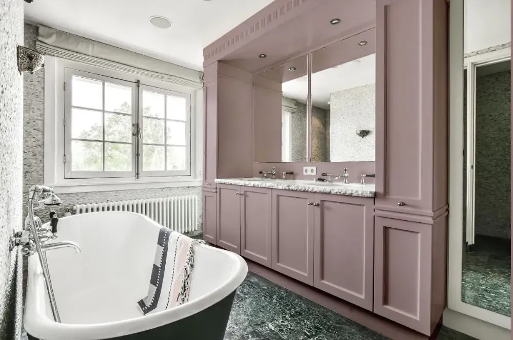 NCS S 3010-R20B victorian bathroom paint