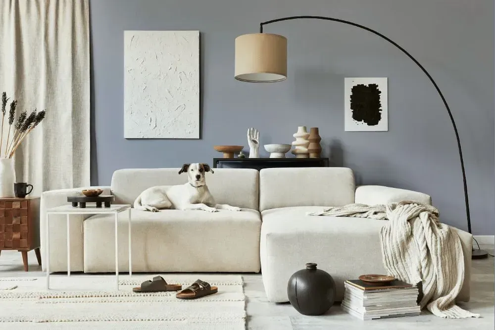 NCS S 3010-R70B cozy living room
