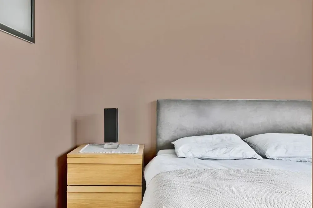 NCS S 3010-Y50R minimalist bedroom