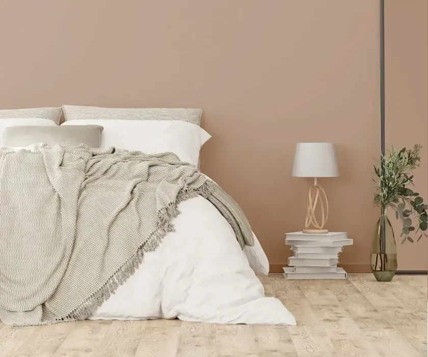 NCS S 3010-Y50R cozy bedroom wall color