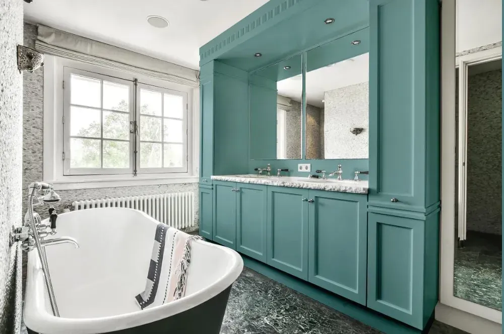 NCS S 3020-B40G victorian bathroom paint