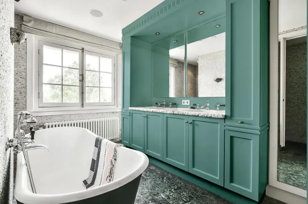 NCS S 3020-B60G victorian bathroom paint