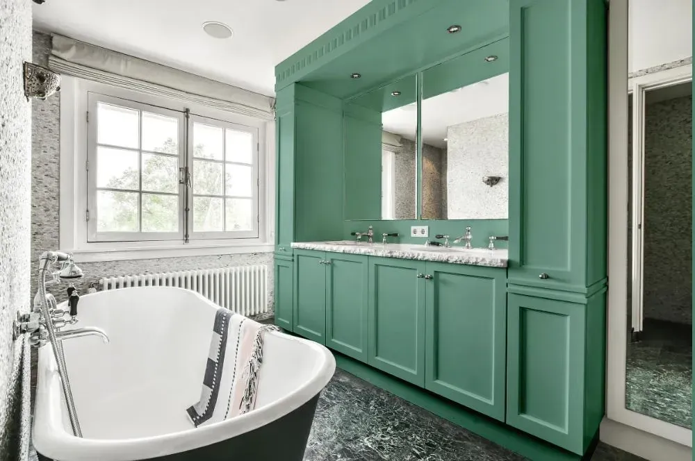 NCS S 3020-B90G victorian bathroom paint