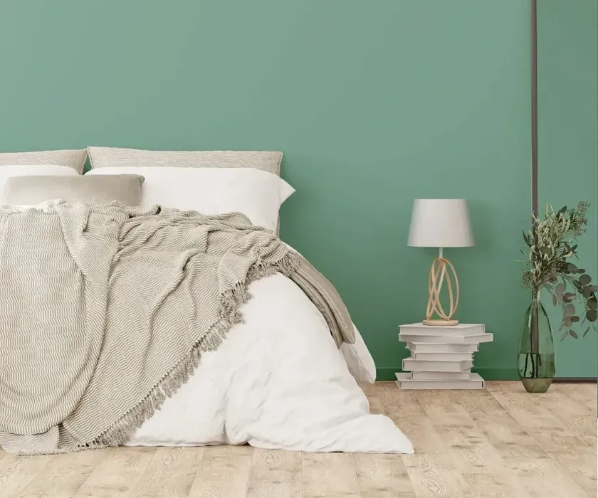 NCS S 3020-B90G cozy bedroom wall color
