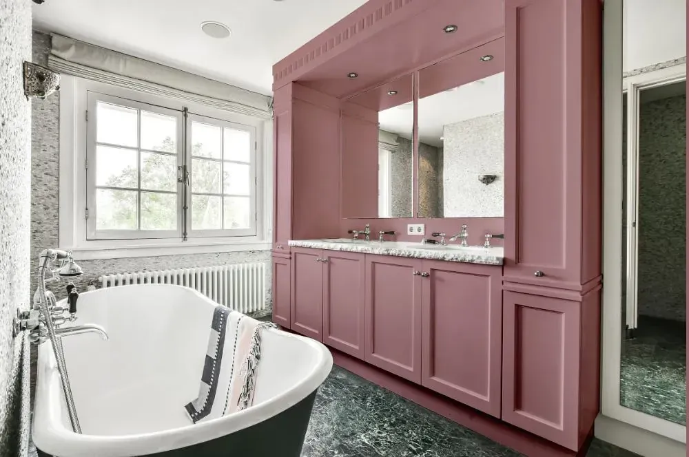 NCS S 3020-R10B victorian bathroom paint