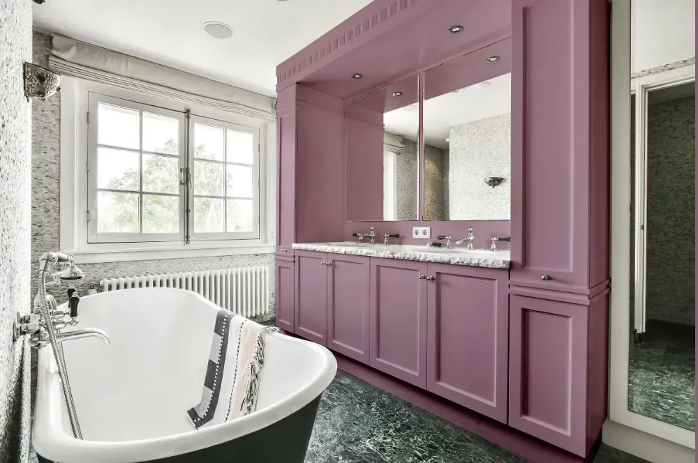 NCS S 3020-R30B victorian bathroom paint