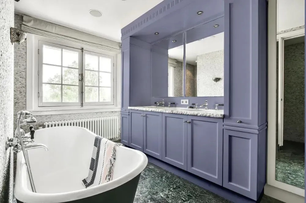 NCS S 3020-R70B victorian bathroom paint