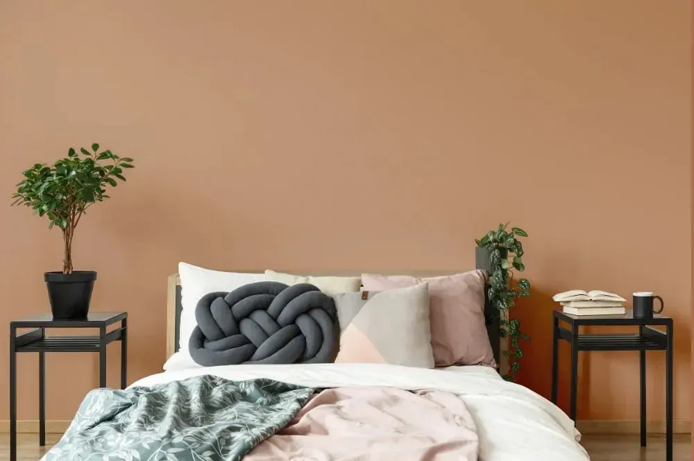 NCS S 3020-Y50R scandinavian bedroom