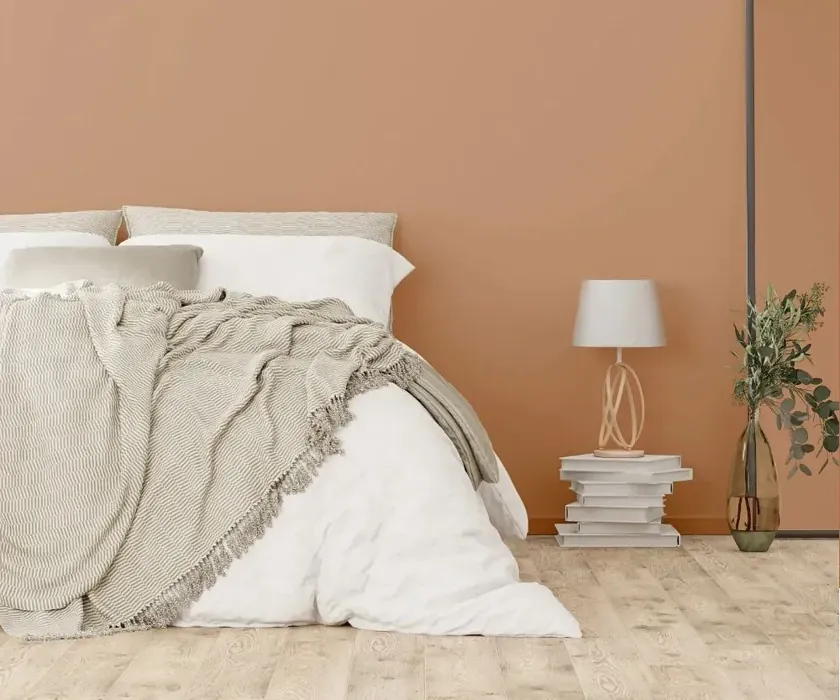 NCS S 3020-Y50R cozy bedroom wall color