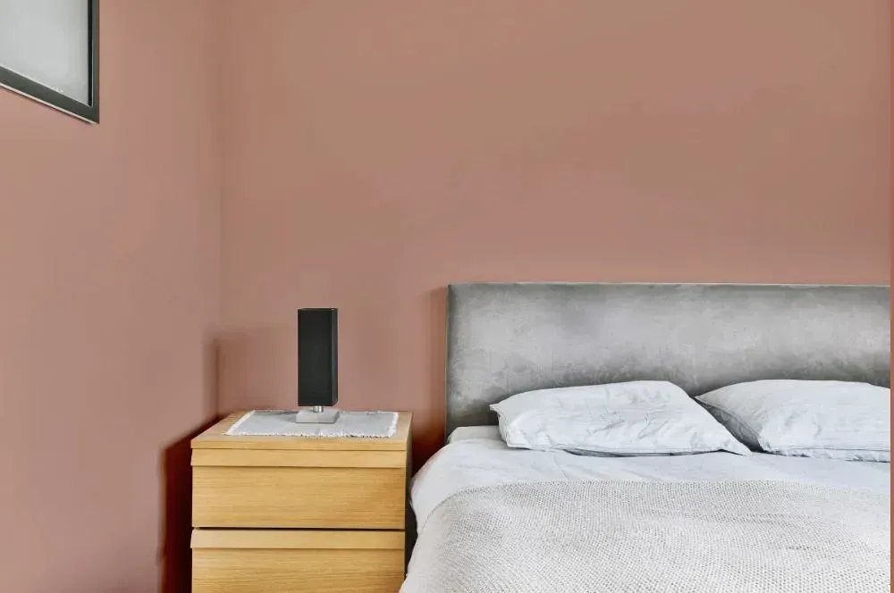 NCS S 3020-Y70R minimalist bedroom