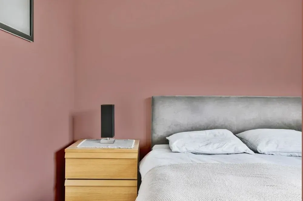 NCS S 3020-Y80R minimalist bedroom