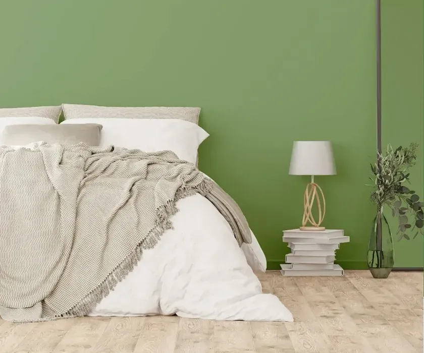 NCS S 3030-G30Y cozy bedroom wall color
