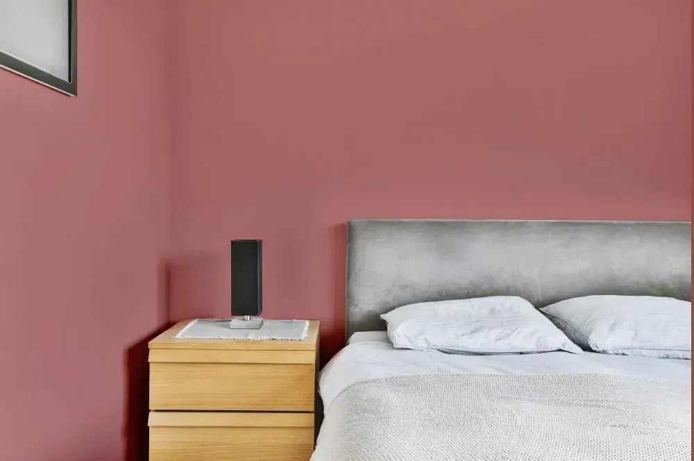 NCS S 3030-Y90R minimalist bedroom
