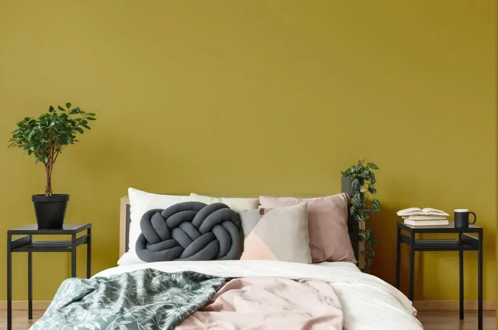 NCS S 3040-G90Y scandinavian bedroom