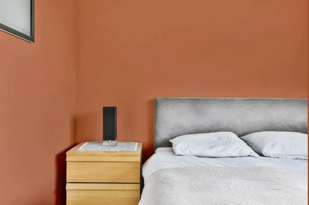 NCS S 3040-Y50R minimalist bedroom