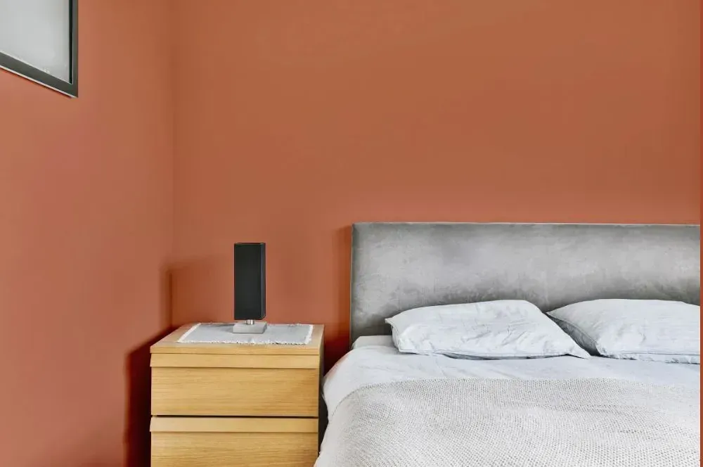 NCS S 3040-Y60R minimalist bedroom