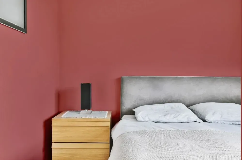 NCS S 3040-Y90R minimalist bedroom