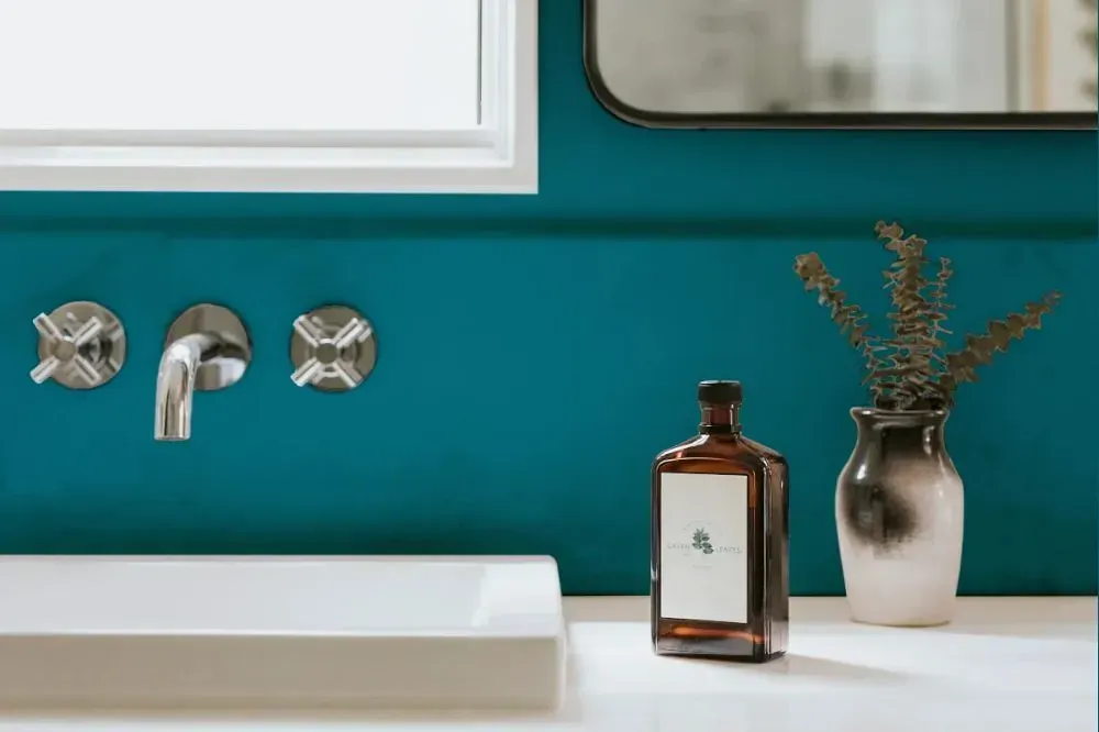 NCS S 3050-B30G bathroom wall paint