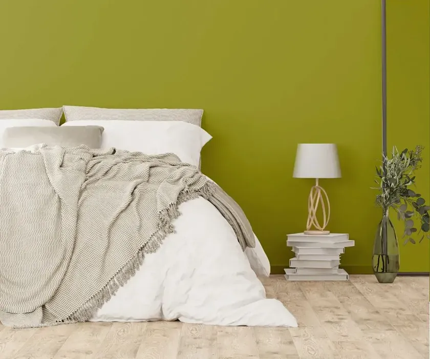 NCS S 3050-G70Y cozy bedroom wall color