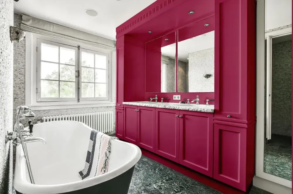 NCS S 3050-R20B victorian bathroom paint