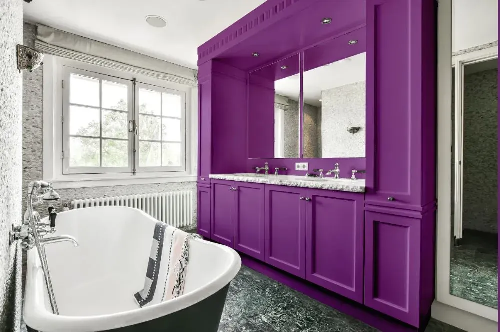 NCS S 3050-R50B victorian bathroom paint