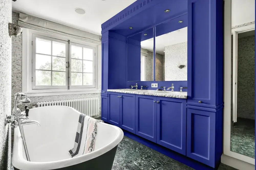 NCS S 3050-R70B victorian bathroom paint