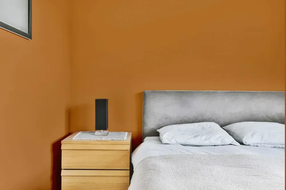 NCS S 3050-Y30R minimalist bedroom