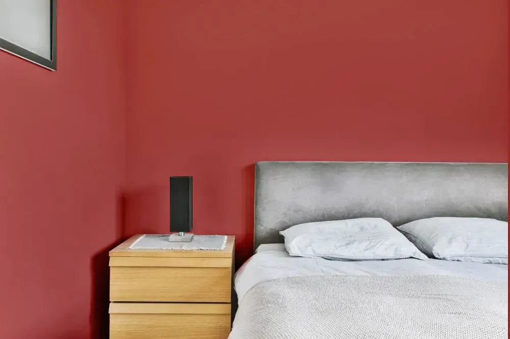 NCS S 3050-Y90R minimalist bedroom