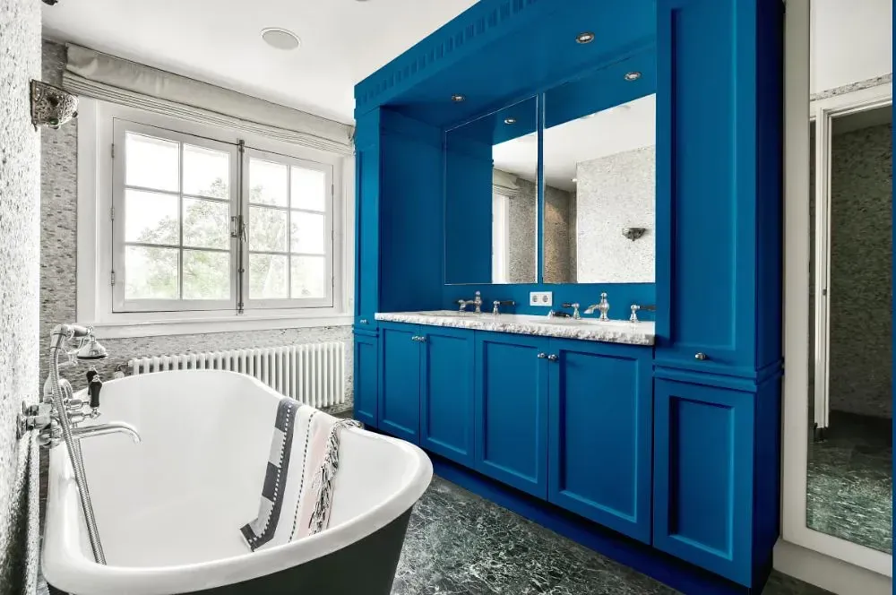 NCS S 3060-B victorian bathroom paint