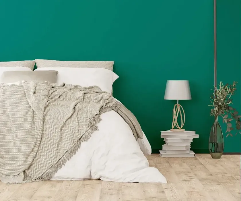 NCS S 3060-B70G cozy bedroom wall color