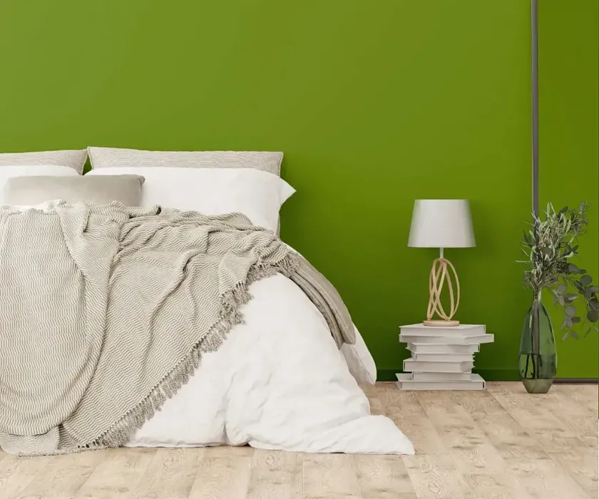 NCS S 3060-G40Y cozy bedroom wall color