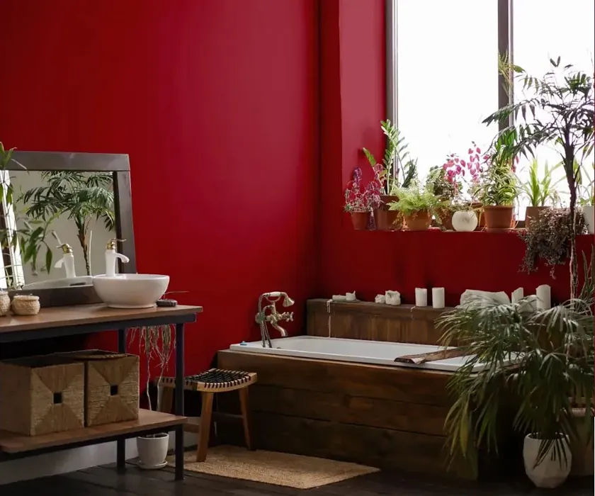 NCS S 3060-R boho bathroom