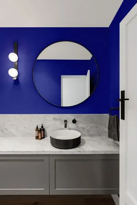 NCS S 3060-R70B minimalist bathroom