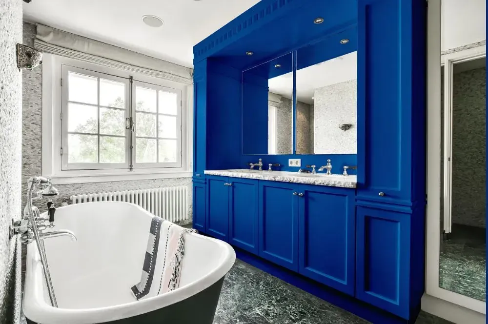 NCS S 3060-R80B victorian bathroom paint