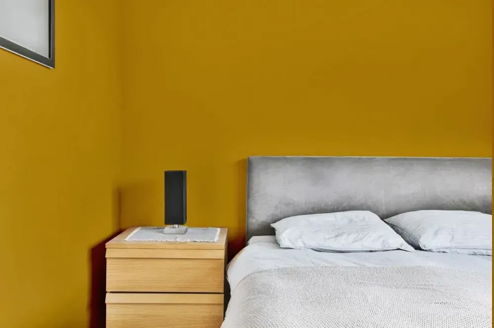 NCS S 3060-Y10R minimalist bedroom